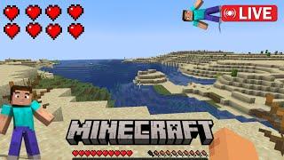 Minecraft Day 1 Part-2 - Live stream Hindi | Wiki Games