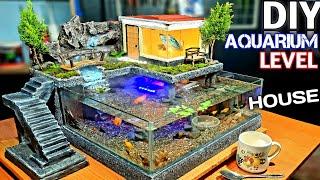 Diy Aquarium Decorations Ideas / CREATE A LEVEL AQUARIUM FROM FLOOR CERAMICS