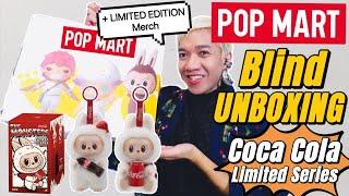 BONUS VLOG: POPMART x COCA COLA Limited Edition LABUBU +CRY BABY UNBOXING + RARE POPMART GIFTS MERCH