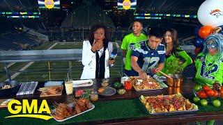 Chef Shota Nakajima shares super-easy Monday Night Football recipes l GMA