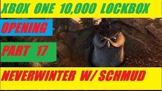 Xbox One 10,000 Lock Box Open Day 17 Neverwinter With Schmudthedarth