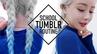 Tumblr Baddie School Routine Makeup Hair and Outfit  Wengie