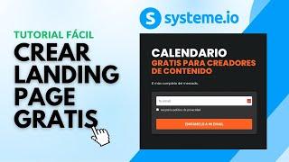  Cómo crear una Landing Page Gratis con Systeme