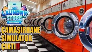 Çamaşırhane Simulator Tam Sürüm Çıktı !! Dükkanın Yeni Makinelerini Alıyoruz | Laundry Store Sim !!