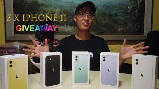 5 x iPhone 11 Giveaway! | $5,000 Worth!!! (Not Fake!) (Worldwide!)