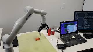 KINOVA ARM PICK PLACE | COMPUTER VISION OPENCV