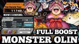 FULL BOOST MONSTER OLIN THE OIRAN GAMEPLAY | ONE PIECE BOUNTY RUSH | OPBR