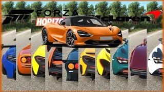 Forza Horizon 4 Top 10 Fastest McLaren Cars | Top Speed Battle - New GPU Edition