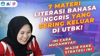 STRATEGI MENGERJAKAN  LITERASI BAHASA INGGRIS YANG SERING KELUAR DI SNBT | TIPS SNBT 2025