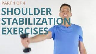 Strong Shoulders 1 of 4 with Scapular Stabilization, Rotator Cuff and Deltoid Strength