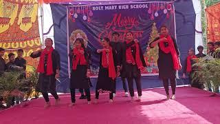 Christmas Dance Class 10 Students of Holy Mary High School Ferozguda Hyd