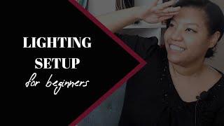 YOUTUBE LIGHTING SETUP FOR BEGINNERS (CHEAP AND EASY)