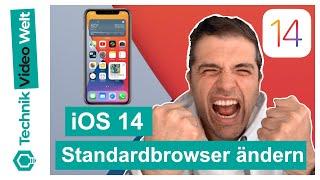 iOS 14  Standardbrowser ändern 