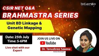 Brahmastra Series - Unit 8D Linkage &  Genetic Mapping Question and Answer