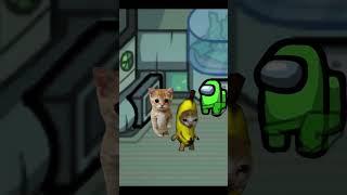 Banana Cat Vs Among us AMOGUS MEME FUNNY VIDEO