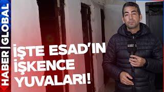 Haber Global Esad'ın İşkence Yuvalarına Girdi! Tek Kişilik Hücreler, İnsanlık Dışı Koşullar...