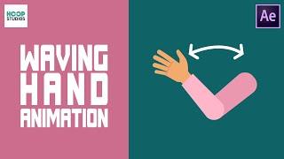 How to Animate Waving Hand Animation | After Effects Tutorial