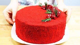 Торт "КРАСНЫЙ БАРХАТ" мой любимый рецепт! Red velvet cake