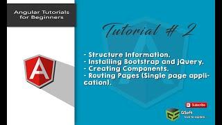 how to fix node package installation, adding components and route pages | Learn angular8 tutorials#2