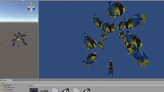 Flocking Fish in Unity 5:  Creating Schooling behaviour with simple AI.