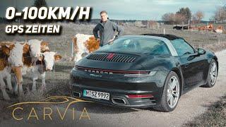 PORSCHE TARGA 4 2020 imTest [992] mit 385 PS | CarVia