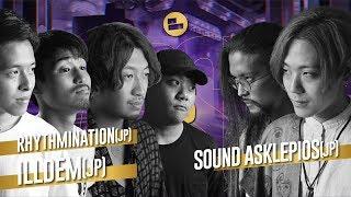 Rhythimination vs ILLDEM vs Sound Asklepios ｜TAG TEAM Elimination Asia Beatbox Championship 2019