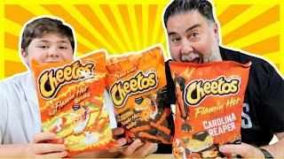 Which Flamin' Hot Cheetos Is The HOTTEST Of Them ALL?