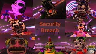 Security Breach jumpscares | Roblox animation