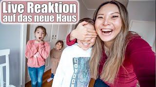 Live Reaktion auf das neue Haus  Komplette Haus Tour & Kinderzimmer Aufteilung VLOG | Mamiseelen