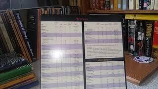 AD&D Dungeon Master's Screen and Player's Reference Screen