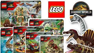 NEW LEGO JURASSIC WORLD REBIRTH SETS REVEALED!!!