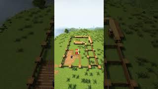 Simple Survival Barn Minecraft #shorts