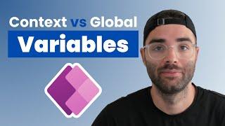 Context vs Global Variables in Power Apps