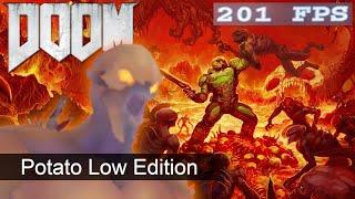 How to run Doom 2016 at 200 FPS with no graphics card