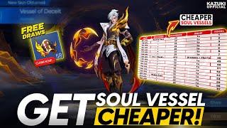 HOW TO GET YOUR SOUL VESSELS SKINS AT THE CHEAPEST COST POSSIBLE! | HANABI  & AAMON NEW SKIN SERIES