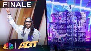 Steve Aoki And AIRFOOTWORKS Break The Internet With An Unforgettable Act | Finale | AGT 2024