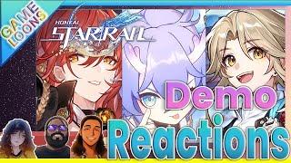 Gameloons React to Honkai: Star Rail Character Demos