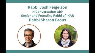 Josh in Conversation with Rabbi Sharon Brous