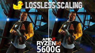 Ryzen 5 5600G: Lossless Scaling Frame Gen - 60 FPS in All Games?