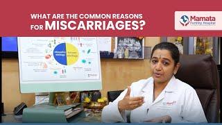 Common Reasons For Miscarriages | Dr. Aarti Deenadayal Explains | Mamata Fertility Hospital