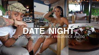 A romantic DATE night with my husband + chitchat GRWM + outfit + fragrance + vlog