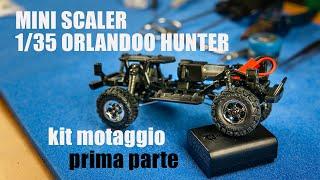 Mini SCALER Orlandoo Hunter 1/35 micro crawler kit montaggio BEST 4x4 unboxing