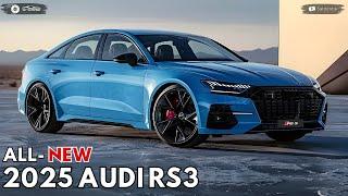 2025 Audi RS3 Unveiled - The Ultimate High-Performance Sedan !!