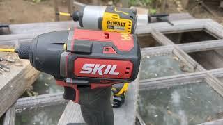 SKIL 20V vs DEWALT 20V !!! comparison and my thoughts.#skil #dewalt  #carpenter #remodel #subscribe