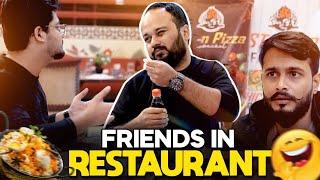 Friends in Restaurant be like | Comedy Sketch