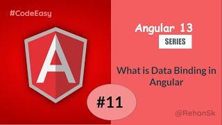 What is data binding in angular in Hindi | Angular 13 Tutorial for Beginners in Hindi.