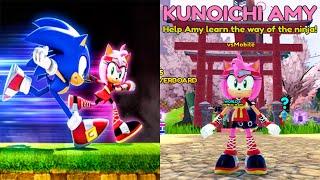 Ninja Update - Sonic Speed Simulator Roblox - KUNOICHI AMY New Character Unlocked Gameplay