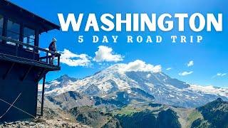 ULTIMATE 5 DAY WASHINGTON ROAD TRIP ITINERARY | Mt. Baker, North Cascades, Mt. Rainier