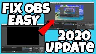 How to fix obs studio game capture black screen 2020