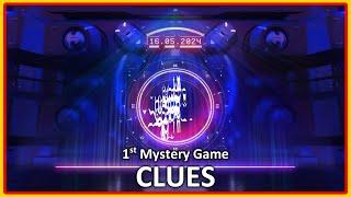 Epic CLUES for the 1st Mystery Vault Game 2024